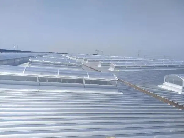 鹤岗市屋脊气楼消防排烟天窗 - 方案